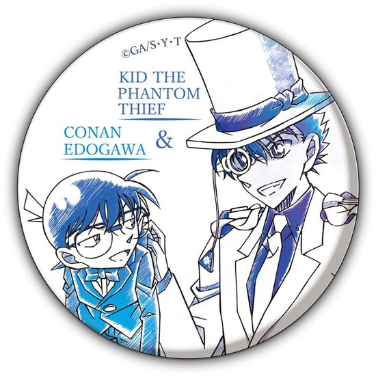 名探偵コナン ペンシルアート 缶バッジコレクションVol.4 江戸川コナン