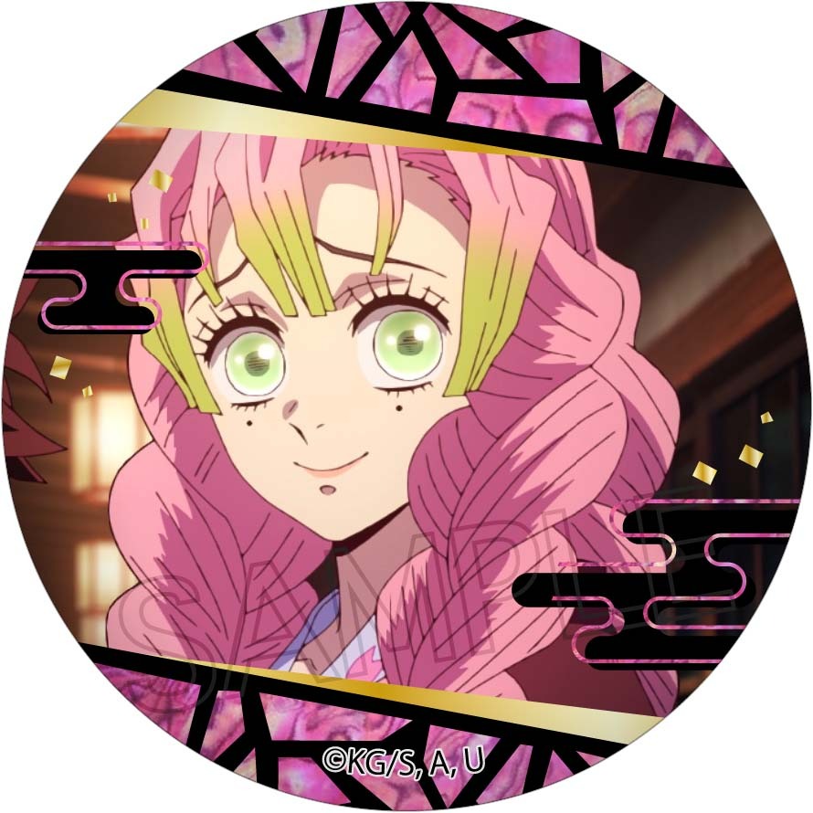 鬼滅の刃ショッピングバッグ 缶バッジ付き甘露寺蜜璃 鬼滅の