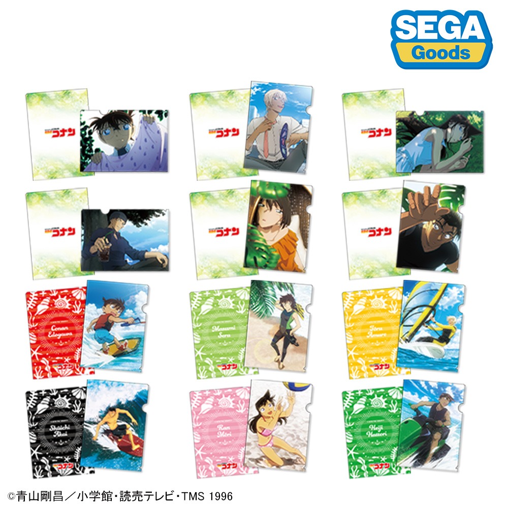 名探偵コナン ビジュアルアートクリアファイル Vol.1 12個入り1BOX