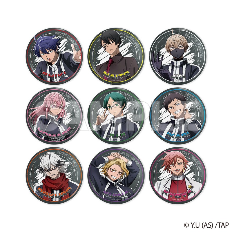 桃源暗鬼 缶バッジ 桃寺 神門 トレーディングメイド缶バッジ 新品未