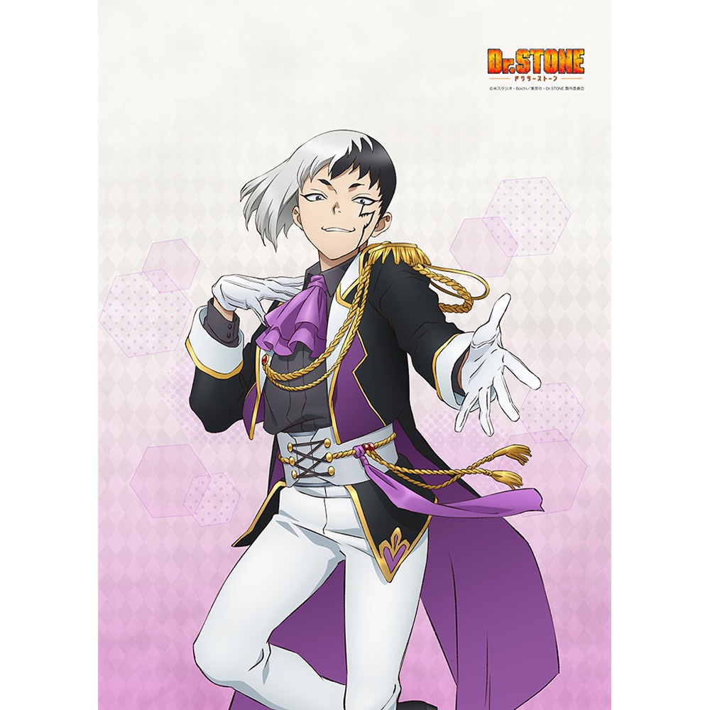 Dr.STONE 描き下ろし B2タペストリー あさぎりゲン アイドル風衣装