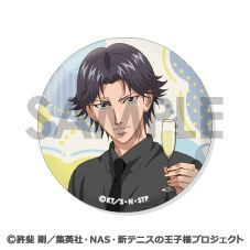 新テニスの王子様 菊丸英二 くつコレ 缶バッジ くつろぎコレクション