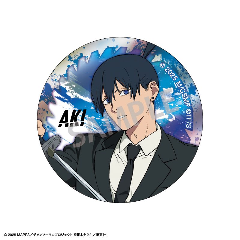 チェンソーマン 東急ホテルズ トレーディングメタリック缶バッジ