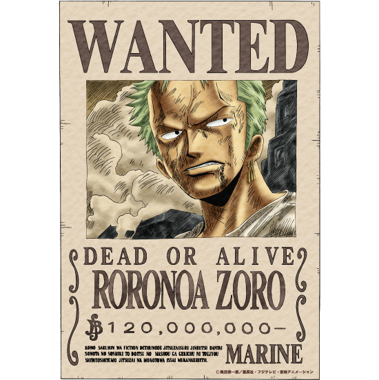 マグコレ ワンピース ゾロ手配書｜ホビーの総合通販サイト ホビーストック