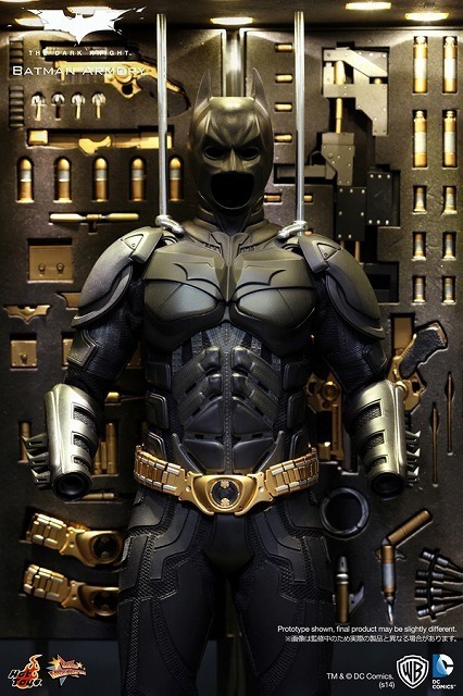 ホットトイズ ムービー・マスターピース ダークナイト 1/6 バット