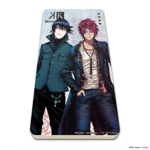 アニメK アベイル 缶バッジ 2点セット 周防尊 宗像礼司 アニメK特典缶