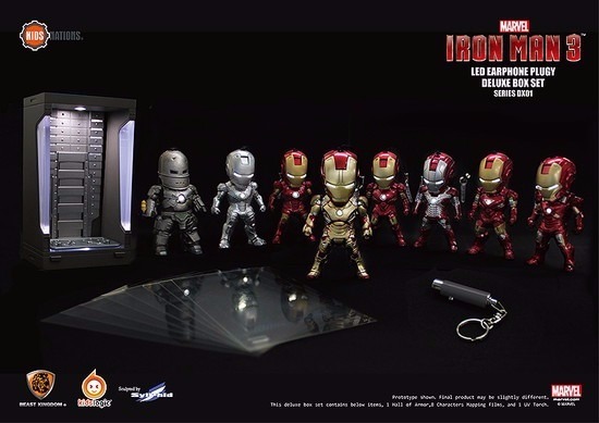 Kids Nations Diorama X01 アイアンマン3 デラックス BOXセット