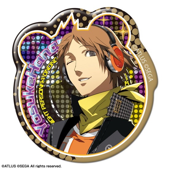 FIFS ペルソナ4 主人公 鳴上悠 ベルベットブルー 缶バッジ