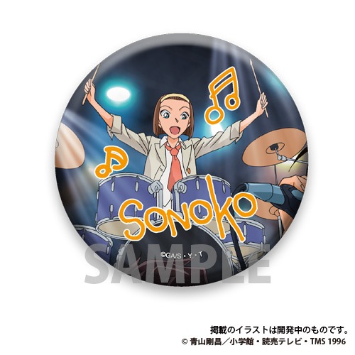 名探偵コナン 缶バッジ 2個セット 当時物 名探偵コナン カプセル缶