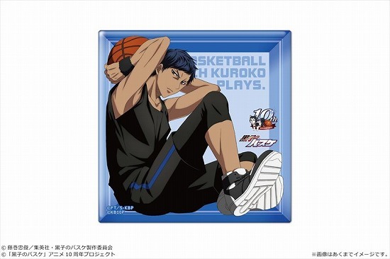 黒子のバスケ】黒子テツヤ ショウワノート 缶バッジコレクション