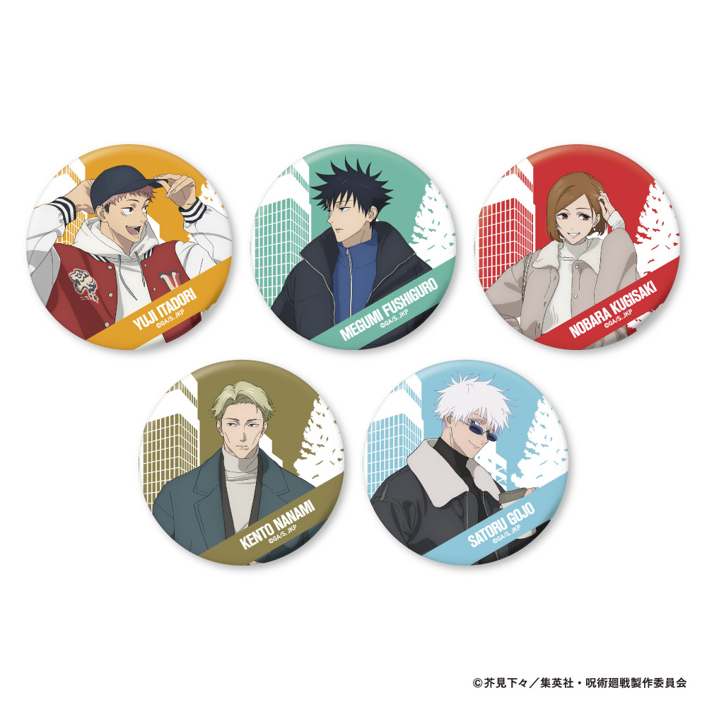呪術廻戦 カフェ 缶バッジ 五条悟 渋谷事変