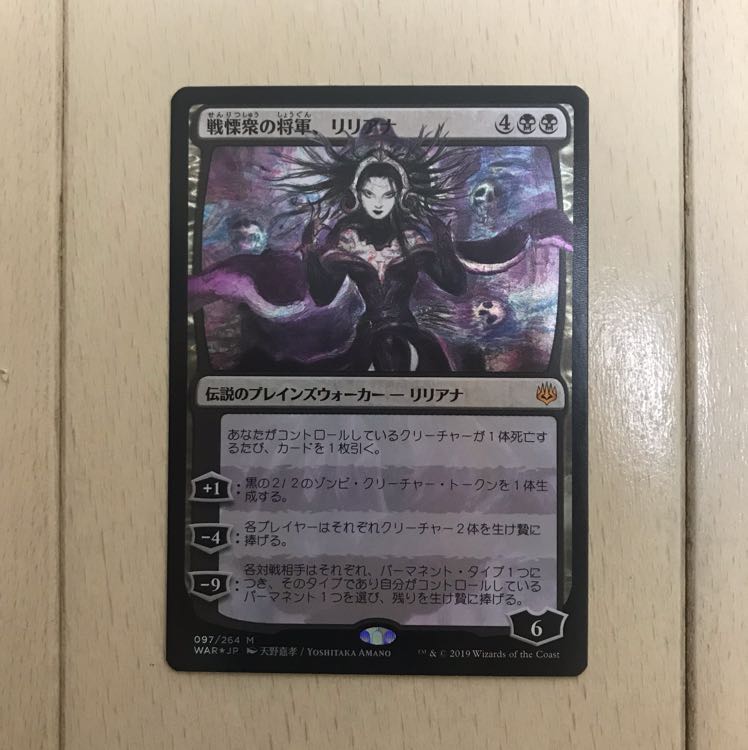 戦慄衆の将軍、リリアナ 絵違い 天野喜孝