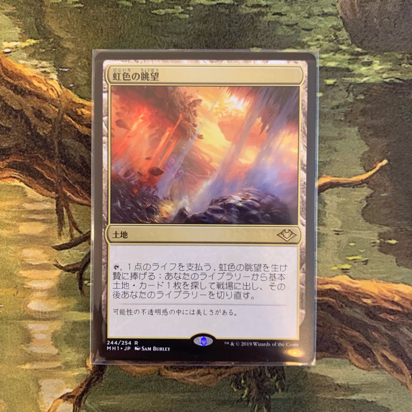 MTG 虹色の眺望 ゼンディカーエクスペディション 4枚セット MTG 虹色の
