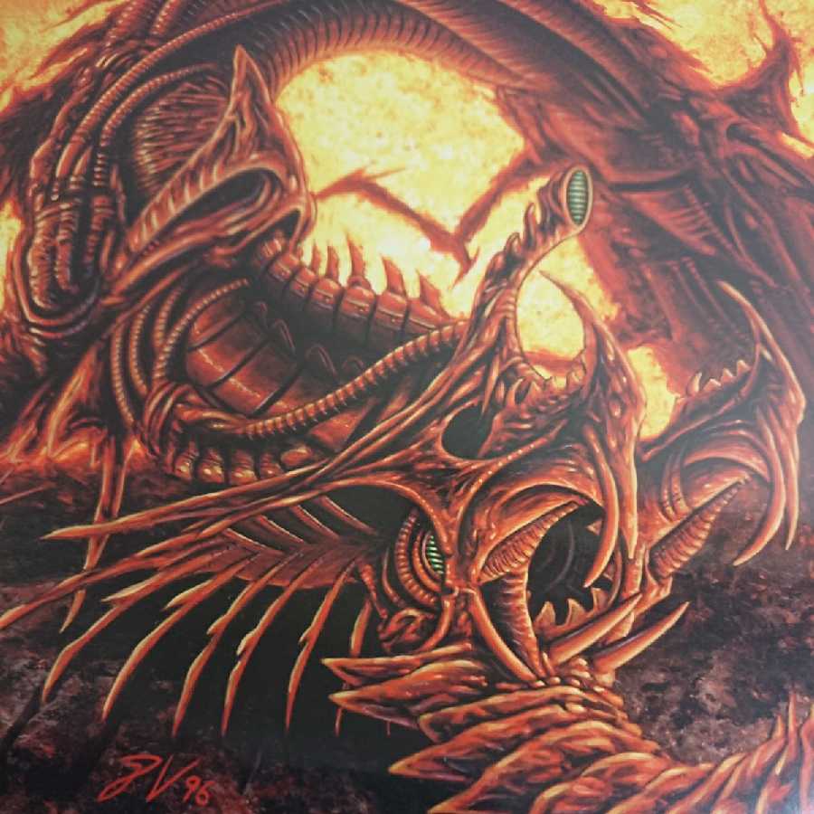 ファイレクシアン・ドレッドノート》サイン入りアートプリント/複製