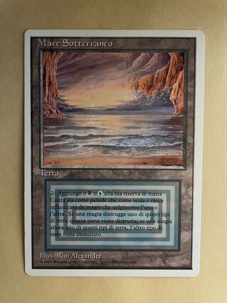 MTG Underground Sea 英語 リバイズド デュアルランド MTG Underground
