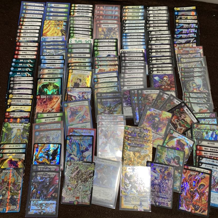 デュエルマスターズ 引退品 デッキ＋コレクションファイル3冊分