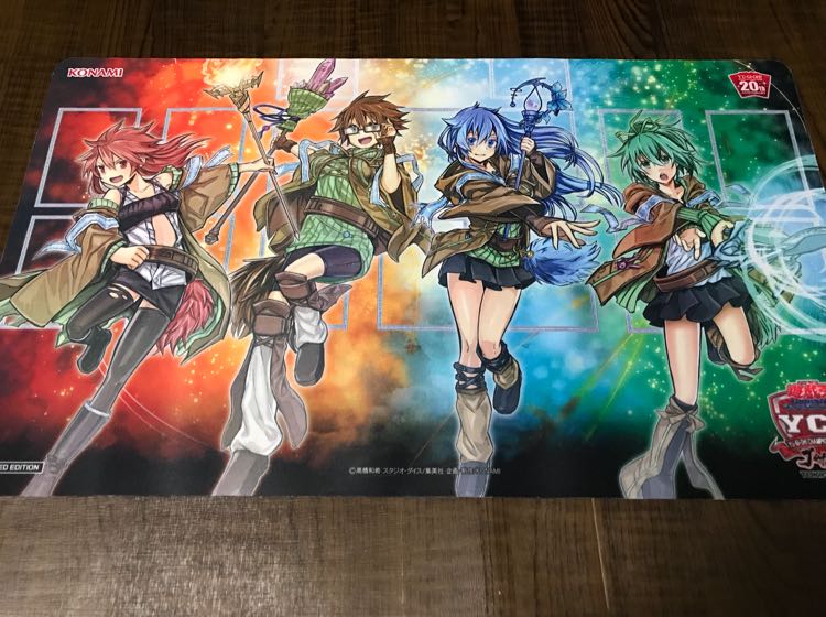 未開封遊戯王精霊術の使い手 霊使い海外枠あり英語版公式プレイマット