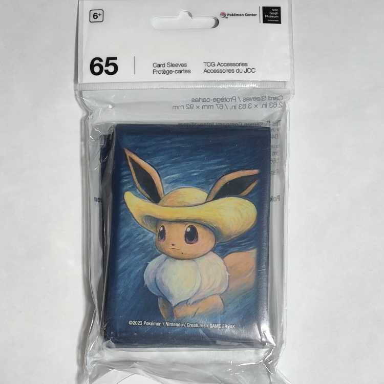 新品 未開封】ゴッホ イーブイ スリーブ ゴッホ美術館の通販 アクセル