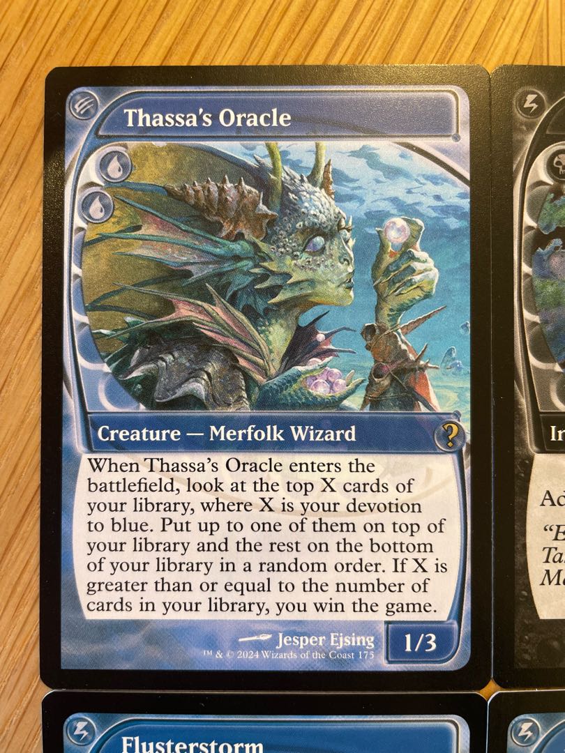 MtG foil 思案 MagicFest 未来枠英語 4枚 MtG foil 思案 MagicFest