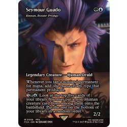 MTG FF シーモア=グアド(眷者の神童、キナン) 継承史 foil 英語版 MTG FF