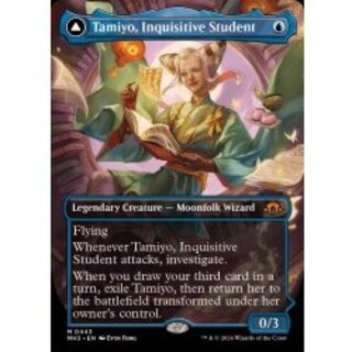 知りたがりの学徒、タミヨウ 4枚セット MTG知りたがりの学徒、タミヨウ