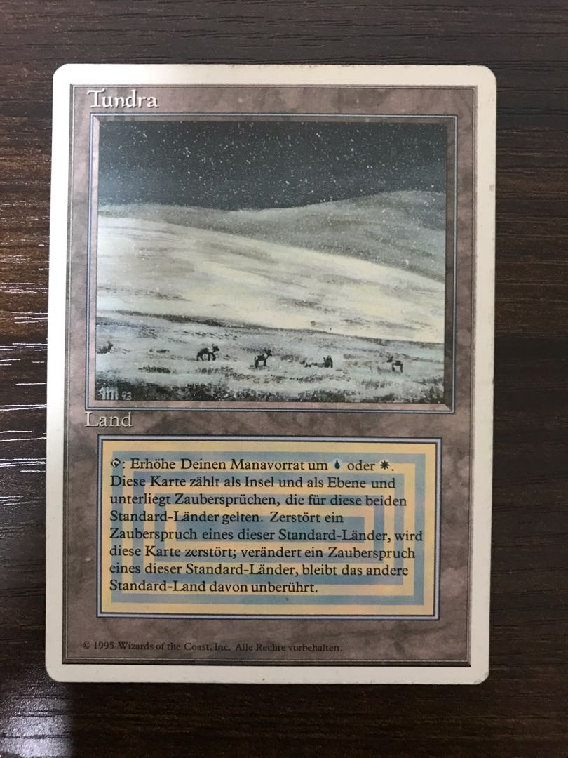 tundra/デュアラン/mtg/ドイツ語版/独語 1枚の通販 ポンチ（1642403801