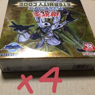 遊戯王エタニティコードアジア版シュリンク未開封品4BOX