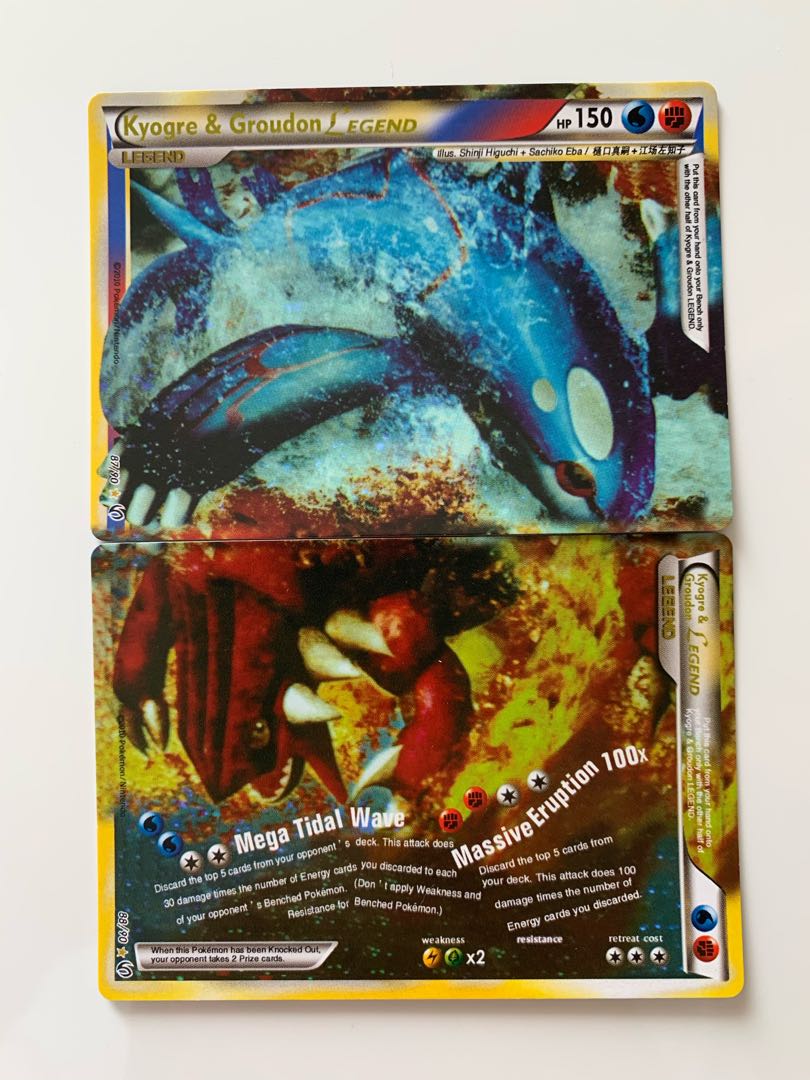 カイオーガ&グラードン レジェンド 英語版】カイオーガ＆グラードン