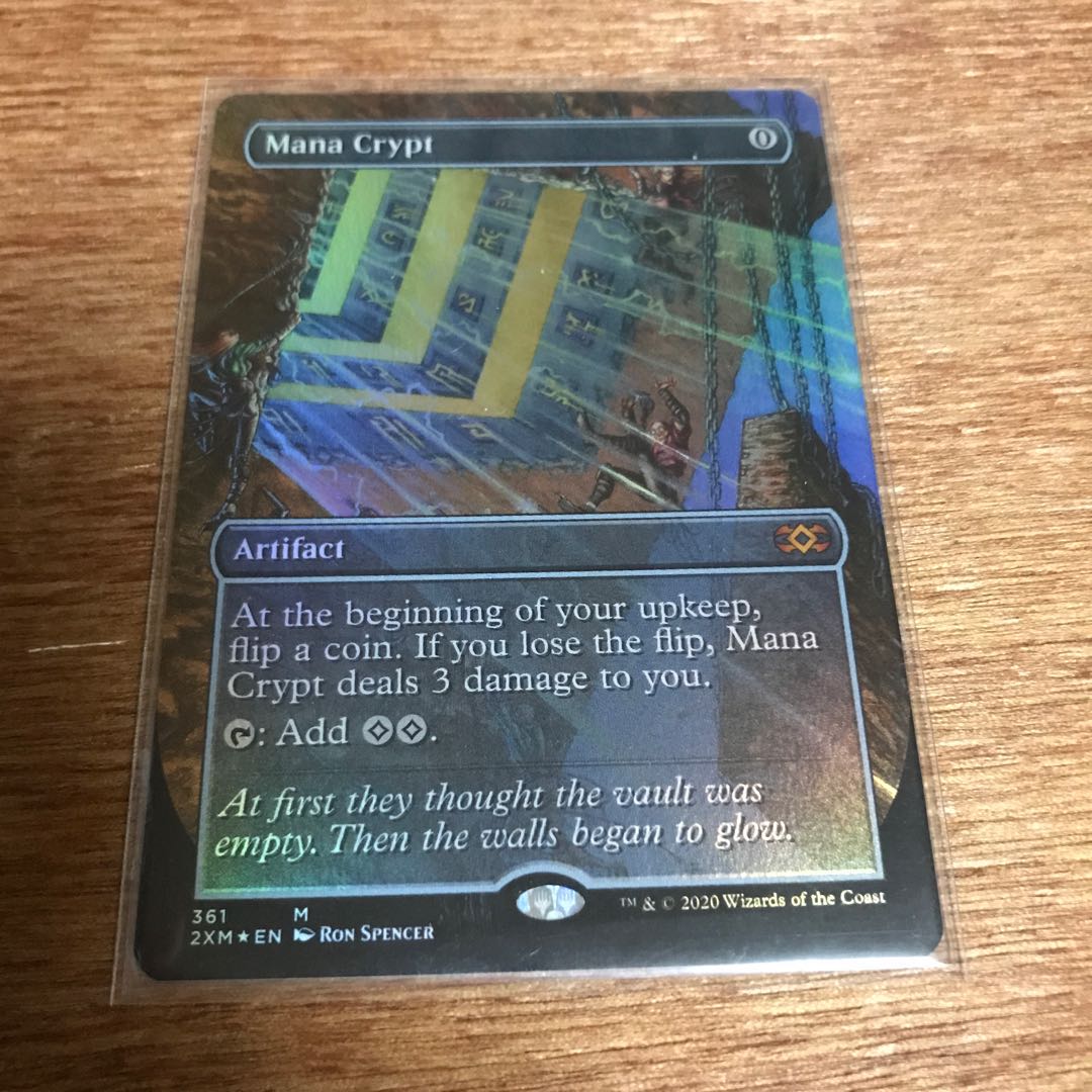 mtg 魔力の墓所 拡張foil 英語ダブルマスターズ