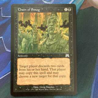 mtg 煙霧の連鎖 ons foil 英語版 その1 MTG 煙霧の連鎖 foil Chain of