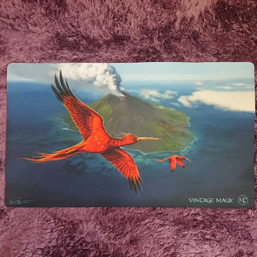 mtg プレイマット 極楽鳥 ウルトラプロ Mark Poole MTG 極楽鳥 Mark