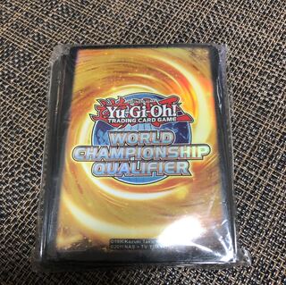 希少 未開封 WCQ 2011 赤 スリーブ 80枚 遊戯王 希少 未開封 WCQ 2011