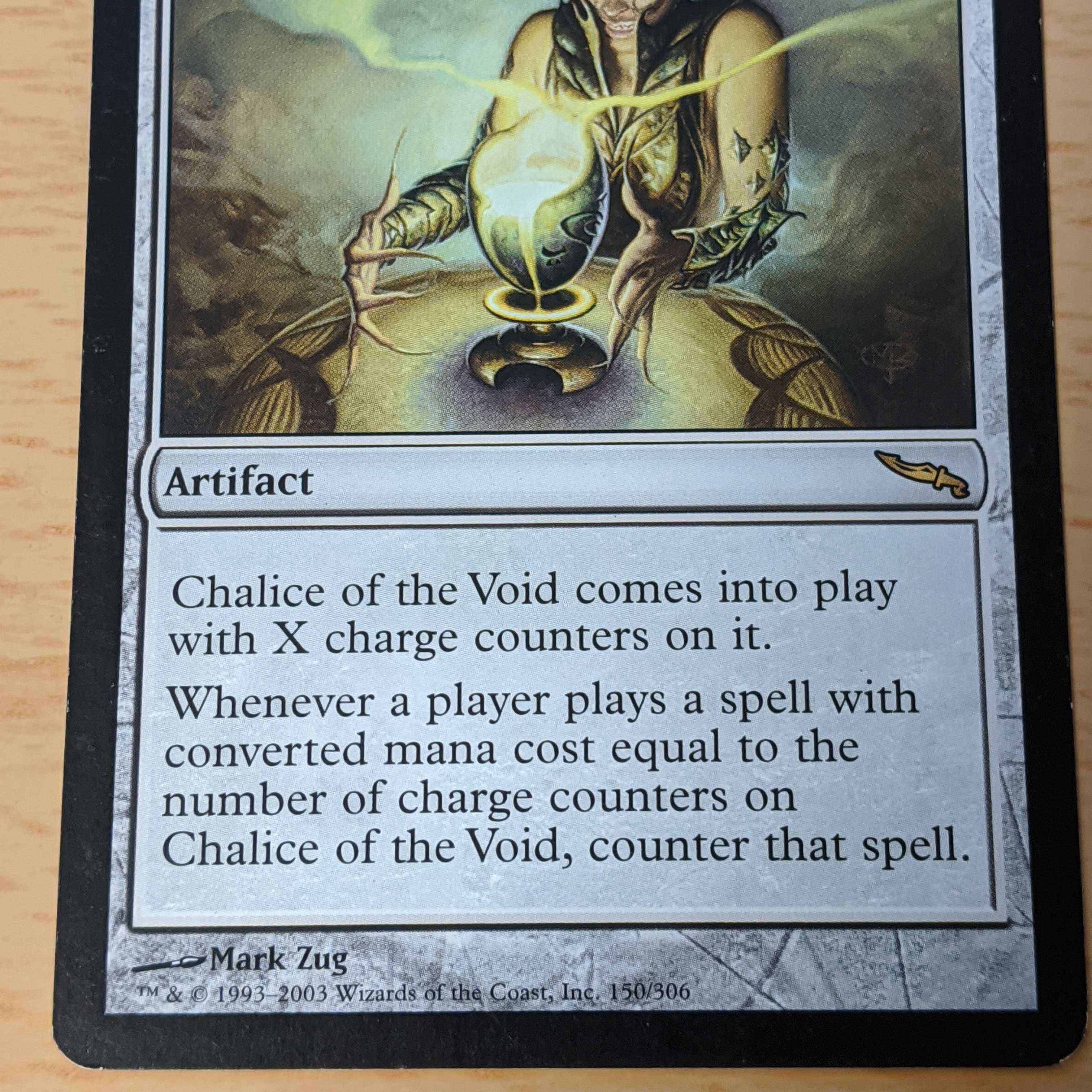 虚空の杯 MRD版 英語FOIL 4枚セット 虚空の杯/Chalice of the