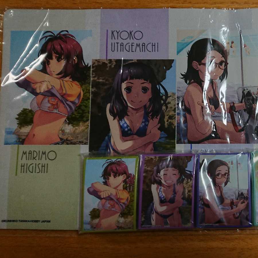 希少】ぎゃざガール/サプライセット MTG プレイマット スリーブ 【公式