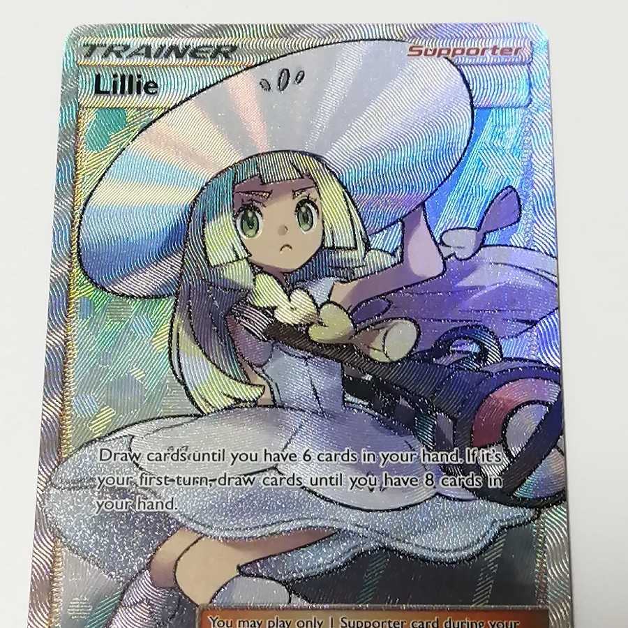 帽子リーリエ SR 海外 英語 Lillie リーリエ ポケモンカード 帽子