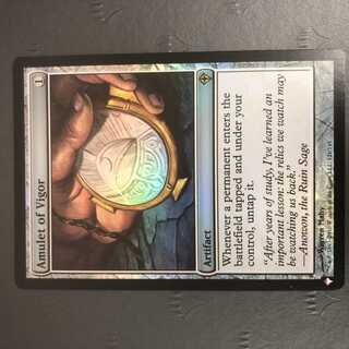 精力の護符/Amulet of Vigor foil4枚セット 精力の護符/Amulet of