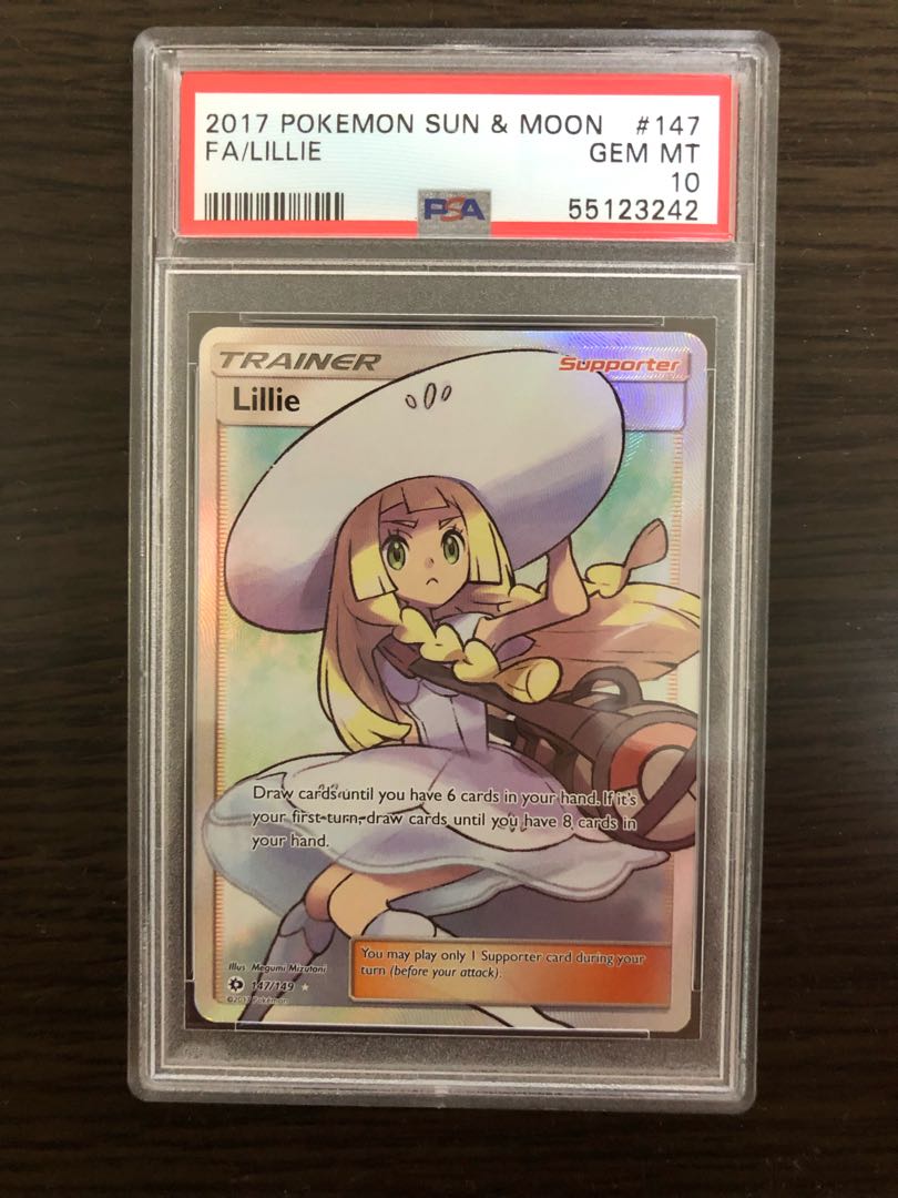 帽子リーリエ SR 海外 英語 Lillie リーリエ ポケモンカード 帽子