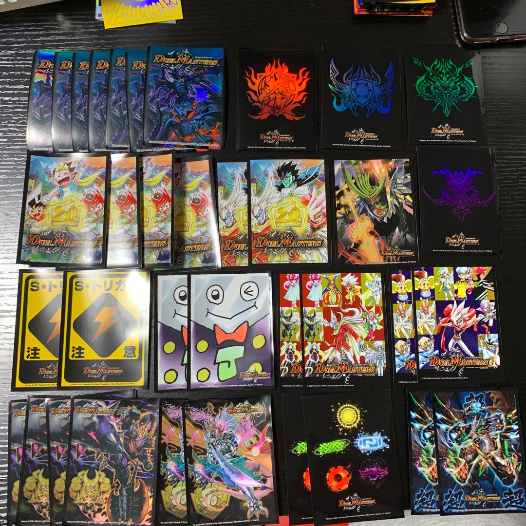 大量】キャラクタースリーブ まとめ売り166個セット 大量