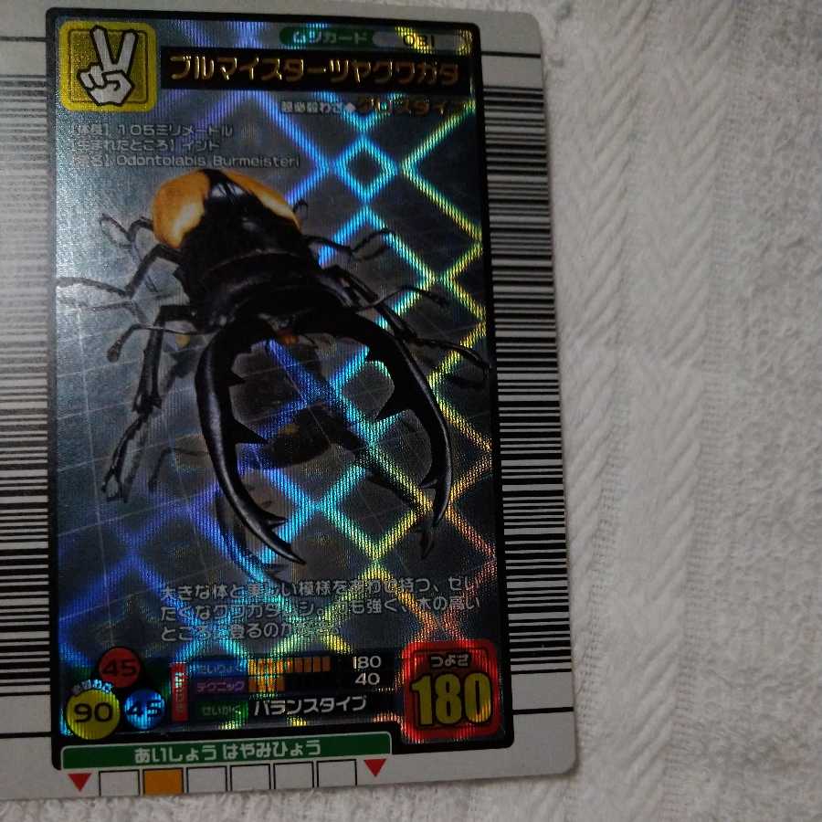 ムシキング ブルマイスターツヤクワガタ 2003 年 1枚の通販 たんたる