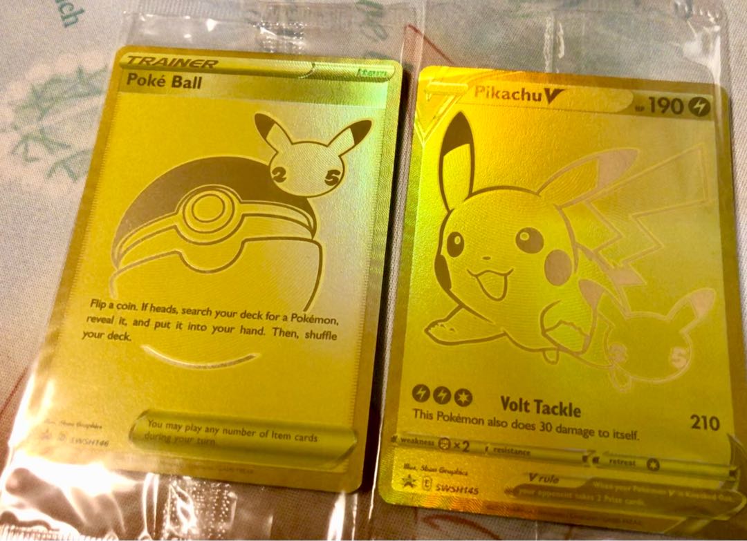 25th ゴールデンピカチュウv Amazon産 未開封 25th ゴールデン