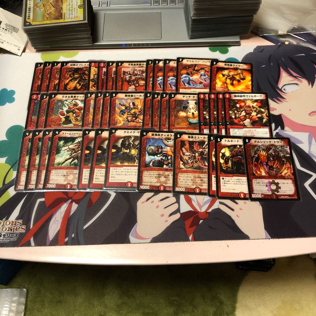 赤単速攻 火単 デッキ 40枚 デュエマクラシック 名もなきデュエリスト