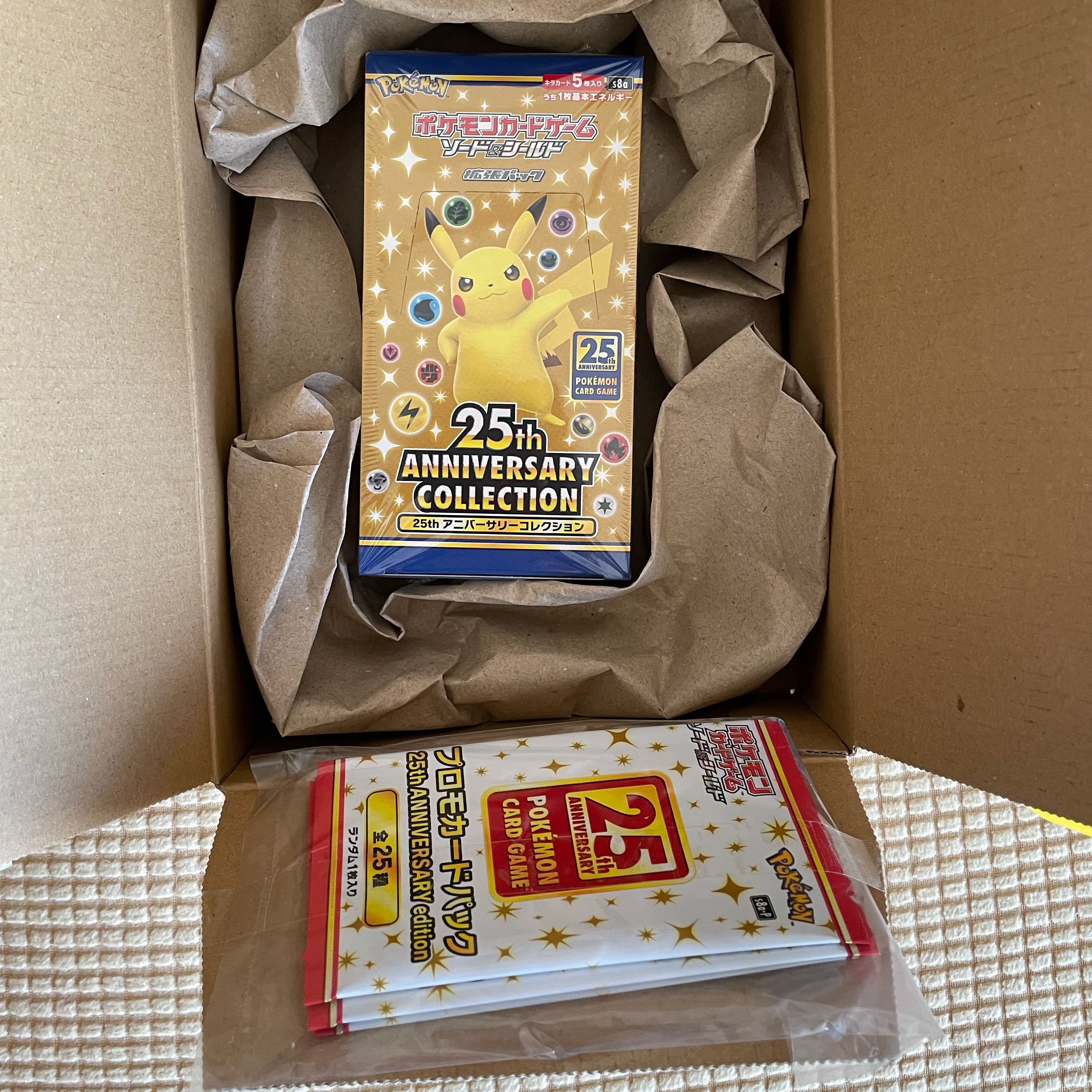 プロモ4パック付き！ポケモンカード ソード＆シールド 拡張パック25th