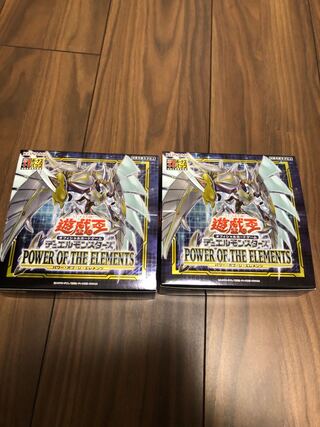 遊戯王OCG POWER OF THE ELEMENTS 未開封 遊戯王OCG POWER OF THE