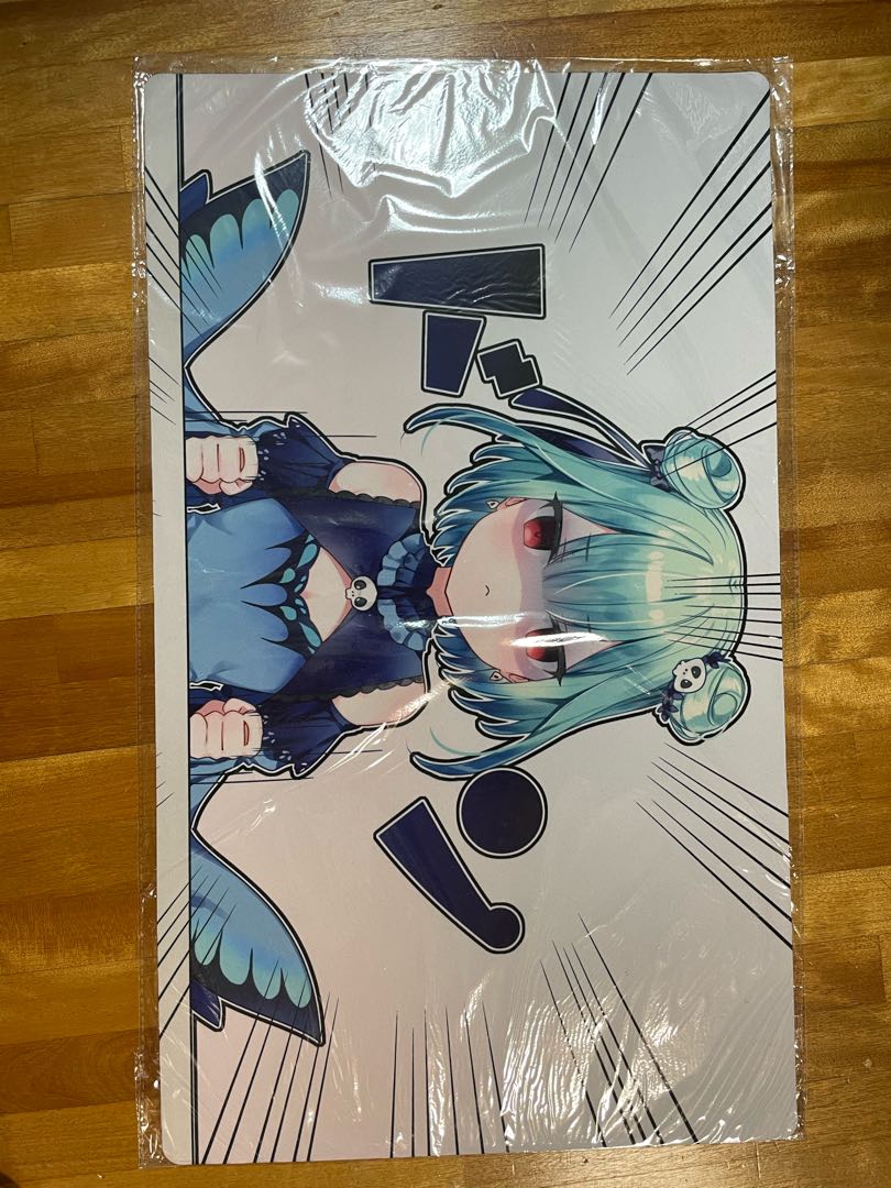 ホロライブ ReGLOSS スリーブ プレマ 青 白詰草 影絵 ハラダミユキ