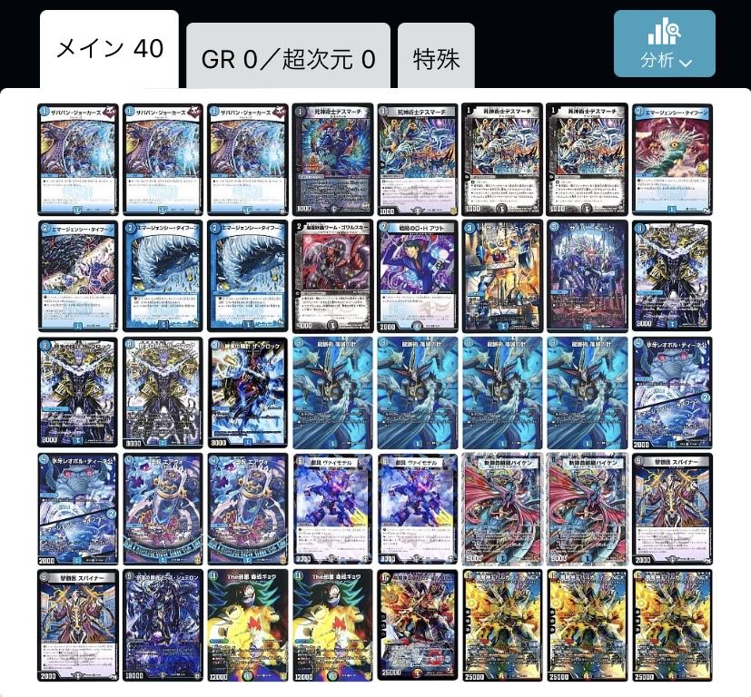 青黒墓地退化デッキ 1枚の通販 435555984（1888094858） | magi