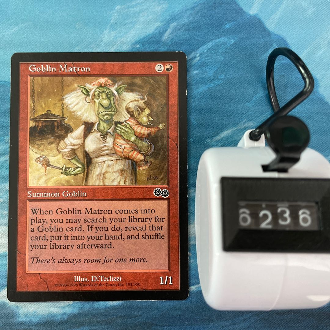 MTG ゴブリンの女看守 Goblin Matron 日本語版 foil MTG ゴブリンの女