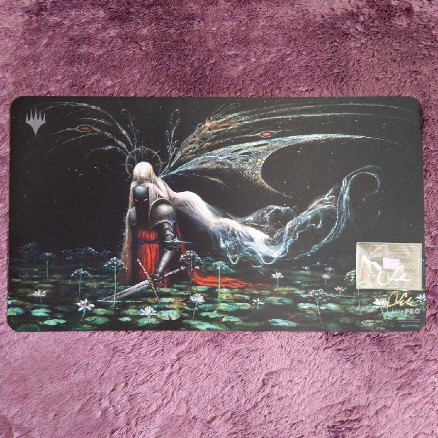MTG 滅び/Damnation スケッチ版 サイン入りプレイマット Seb