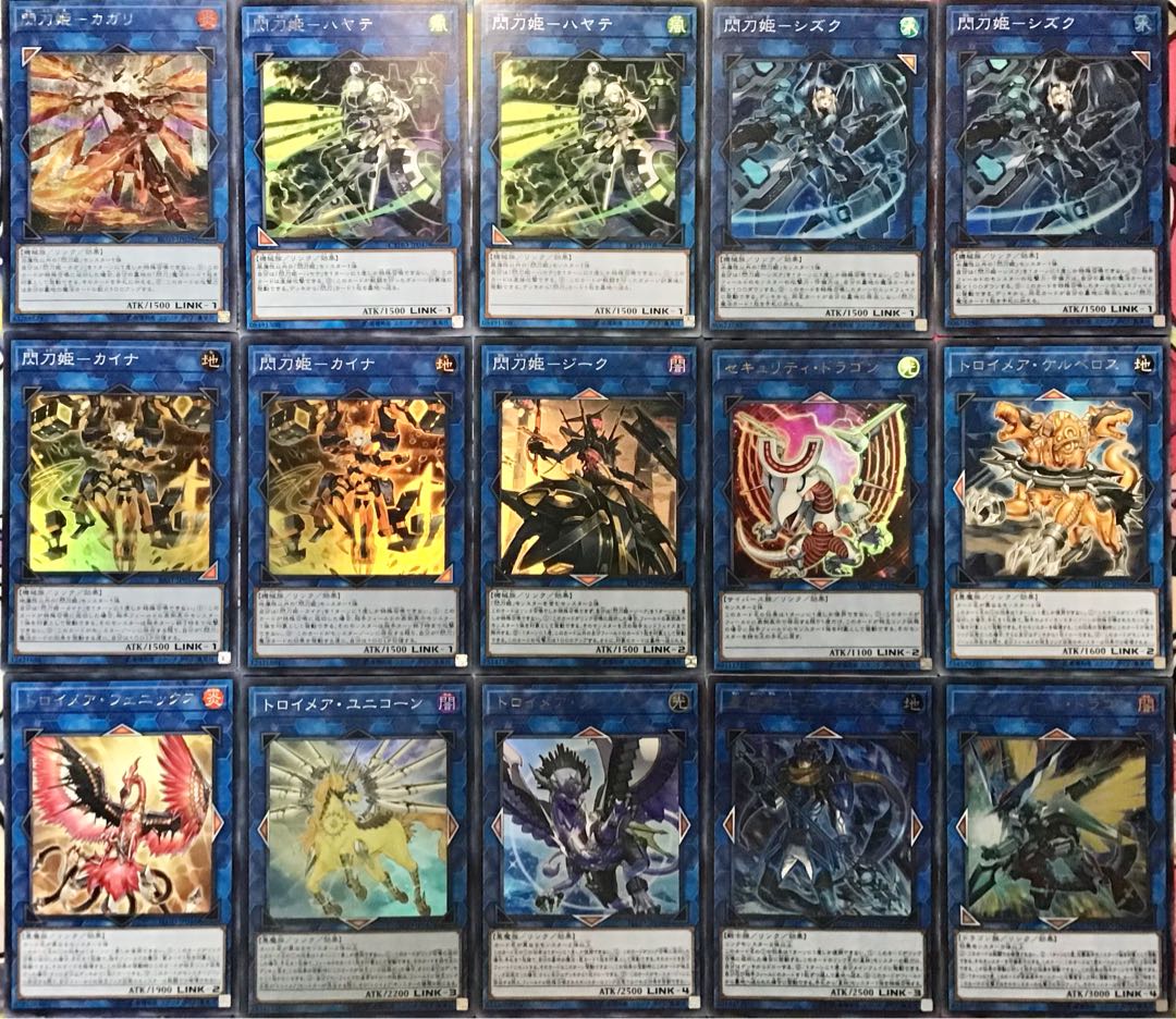 2日以内に発送】本格構築済み 閃刀姫 フルシークレット デッキ 遊戯王