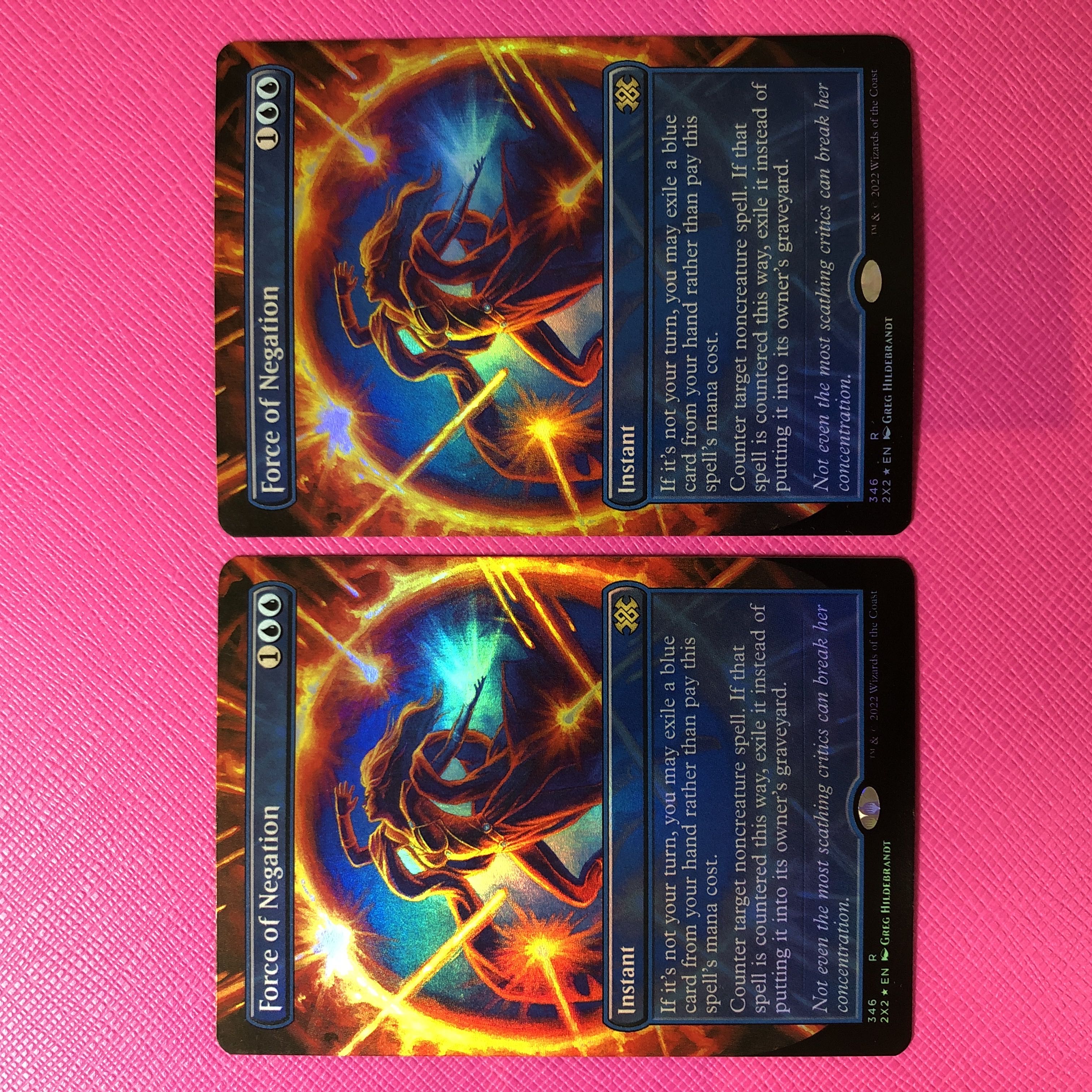 MTG] Force of Negation Foil 2 copies 2枚 (New) （328097260）| magi
