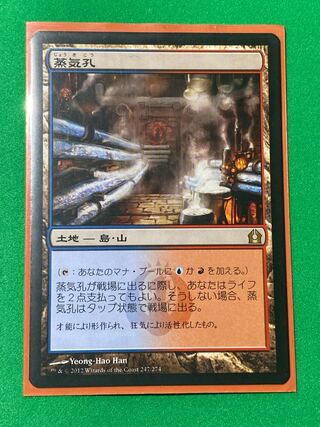 mtg 蒸気孔 foil 4枚セット mtg 蒸気孔 foil 4枚セット Foil】《蒸気孔